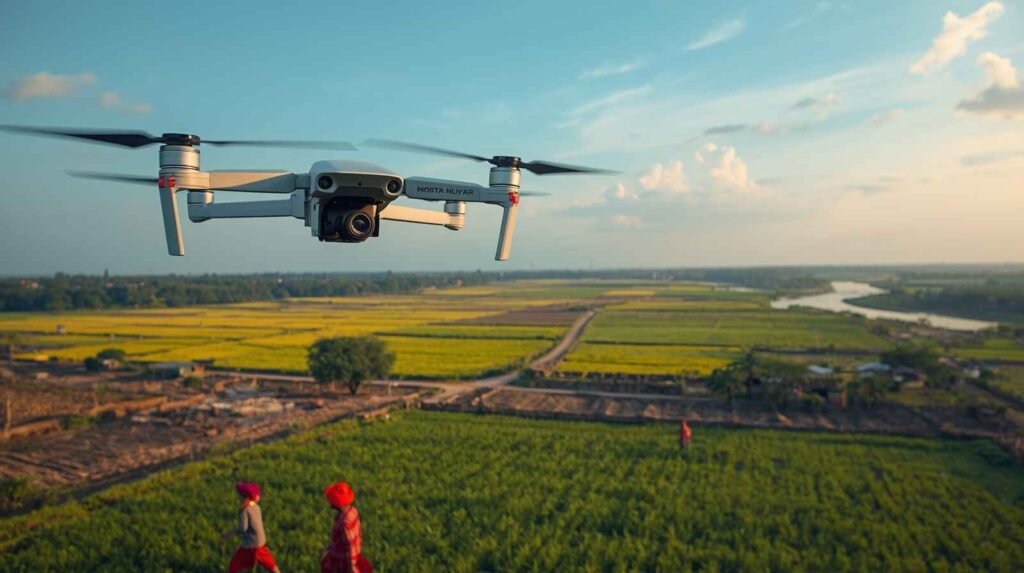 Indian drones in agriculture