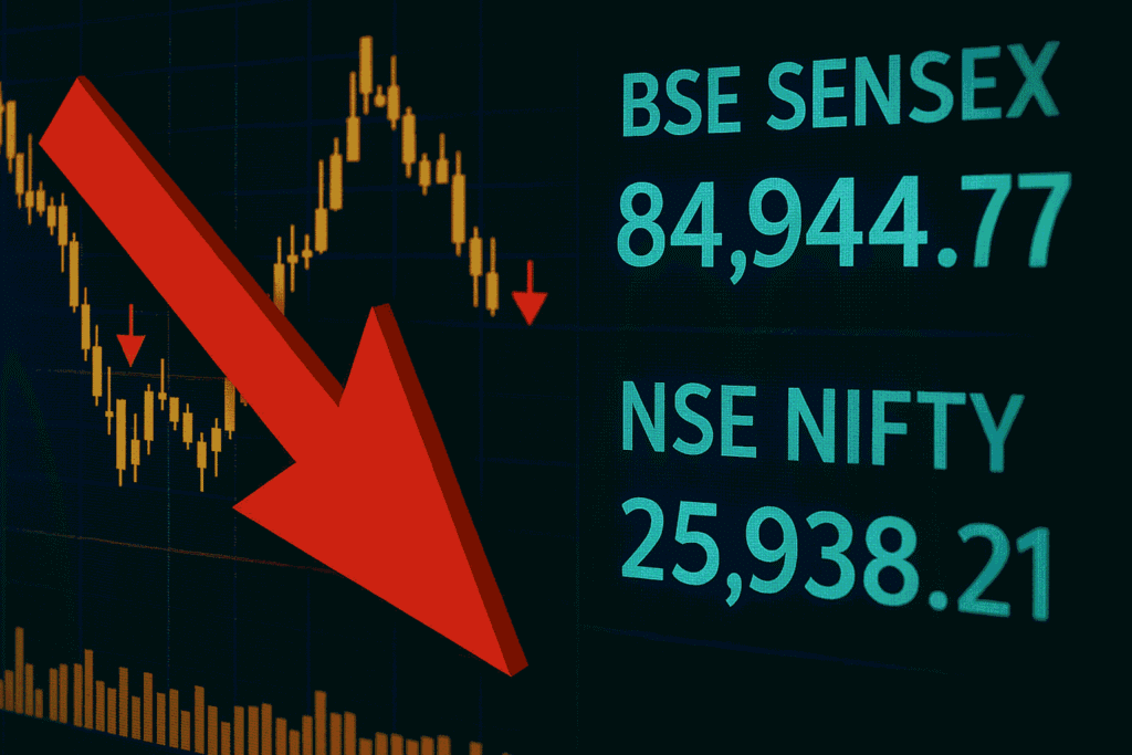 Why market is down today