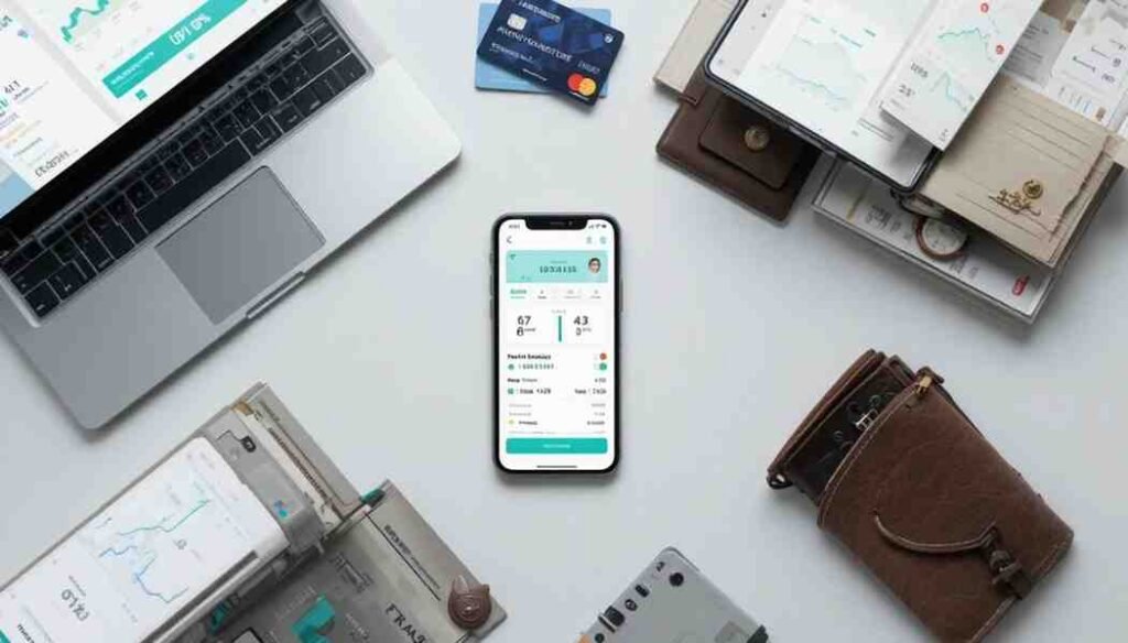 Multiple budgeting apps on smartphone screen showing why apps alone don't solve traditional budgeting problems